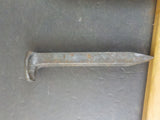 Railroad Spike Lot 3-Spikes + 1 Date Nail 32 Used