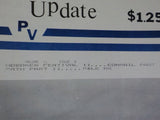 Railroad Update #9 Volume 1 Light Rail vehicle drawing P&LE BR&W PATH NJT