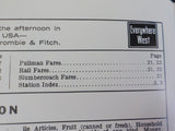 Burlington Public Timetable 1967 April Burlington Route