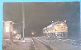 Postcard Canadian National Railways F7 Diesel Class CFA 15d Turcot W Quebec 5 X9