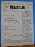 Model Builder Lot of 4 well used issues 1940-1941  NO Covers