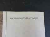 GM Locomotives at Work Versatile is the word for new GM power on the SOO brochur