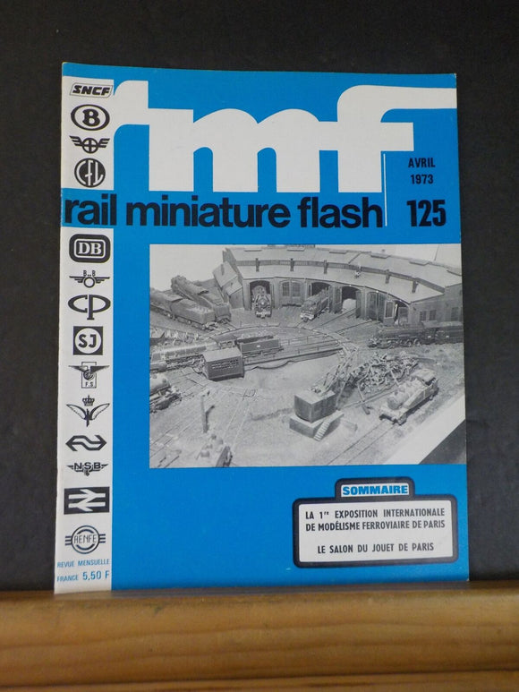 Rail Miniature Flash 125 Avril 1973 Le 1' Salon International de Modelisme ferro