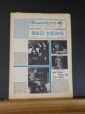 Chessie News Employee Magazine Newspaper B&O News Vol 1 #7, 11 Lot of 2 DAMAGED