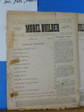 Model Builder Lot of 5 well used issues 1941, 1943   NO Covers