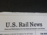 US Rail News 1983 April Complimentary Copy News & Marketplace for the Railroad I