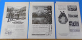 Ads Union Pacific Railroad Lot #24 Advertisements from various magazines (10)