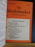 Modelmaker Magazine Bound Volume 14 October 1936-September 1937  7 issues comple