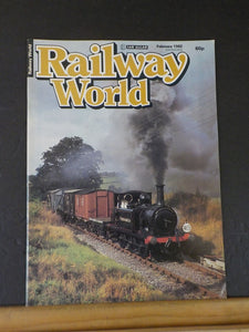 Railway World 1982 February Firing fitted freights on the Waverley Route