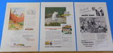 Ads Union Pacific Railroad Lot #21 Advertisements from various magazines (10)