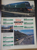 Railway Magazine 1990 November Vol 1075 No 136 Class 158 Liftoff Battle of Brita