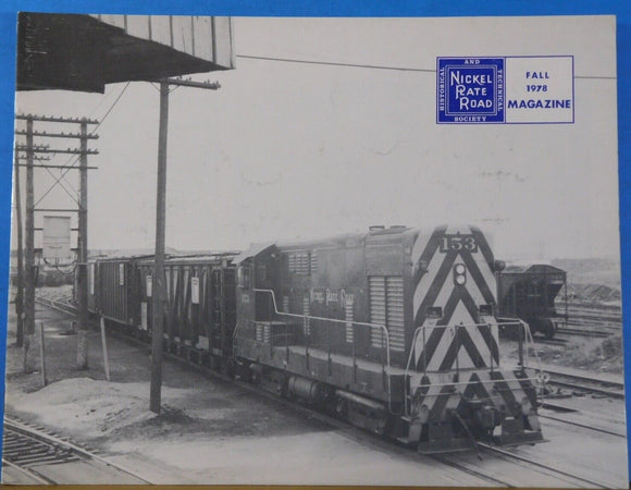 Nickel Plate Road Magazine 1978 Fall Chicago Union Stock yards