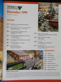 Model Railroading 1999 December 2000 January N&W Redbirds 1950s treeouse Auto Pa