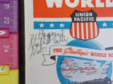 Map Pocket atlas of the World Union Pacific Railroad 1940s