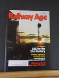 Railway Age 1995 August The Builders: C&S for the 21st Century Baltimore rail tr