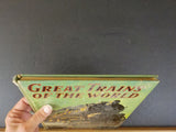 Great Trains of the World by Wyatt Blassingame Hard Cover 1953 20th Century Limi