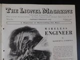 Lionel Magazine 1936 January February V6#1 Wireless Engineer