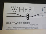 Wheel Clicks 1991 November Pacific Railroad Society Rail Transit Tempo