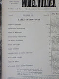 Model Builder 1942 December Lionel Magazine Car icing platform Train robbery Ice