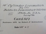 Diagrams (13) Glenwood Co Narrow Gauge Portrait South Pacific Coast 2 Prints,