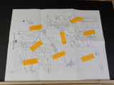 Map Texas Electric Railway Lot of 8 maps