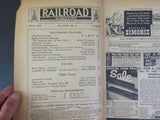Railroad Magazine 1939 July Detroit Arrow CGW Locos City owned steam line