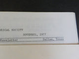 Southwest Railroad Historical Society Clearance Car Vol 15 #11 November 1977