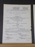 Erie Railroad Chicago & Eri RR Local frt tariff List freight stations 1918-52 (3