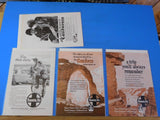 Ads Santa Fe Railway Lot #17 Advertisements from various magazines (10)