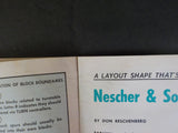 Model Trains 1961 Spring Inspection pit Bracnhline Roundhouse Water wheel mill