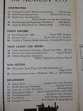 Railroad Model Craftsman Magazine 1959 August RMC 4-6-0 Hiawatha Big City Third