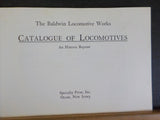 Baldwin Locomotive Works Catalogue Locomotives 1915 Reprint