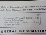 Burlington Public Timetable 1968 June 9 Burlington Route