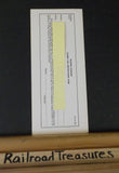 Reading Company Inspectors Freight Cars Form 661