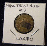 Token MD Mass Trans Auth 60AU Mass Transit Administration