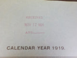 Baltimore & Ohio Railroad Company Annual Report 1919 94th