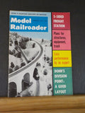 Model Railroader Magazine 1963 February 5 sided freight station Plans for struct
