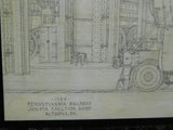 Drawing on canvas K4S Pennsylvania Steam Locomotives PRR Don Antes