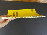 Index to How to do it Information 1982  136 pages Soft Cover