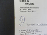 Extra 2200 South Index Lot 1968-1975
