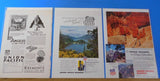 Ads Union Pacific Railroad Lot #29 Advertisements from various magazines (10)