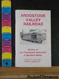 Aroostook Valley Railroad By Heseltine & Robertson Potatoland Interurban ME   SC