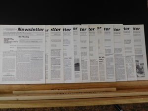 Boston and Maine Historical Society Newsletter 1983 12 issues