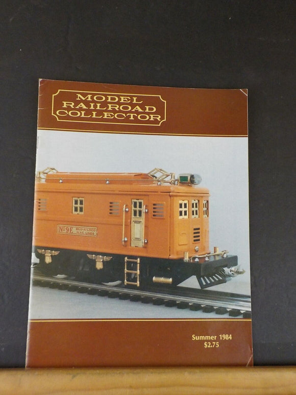 Model Railroad Collector Magazine 1984 Summer Vol.2 #3 June-July Lucky Lindy