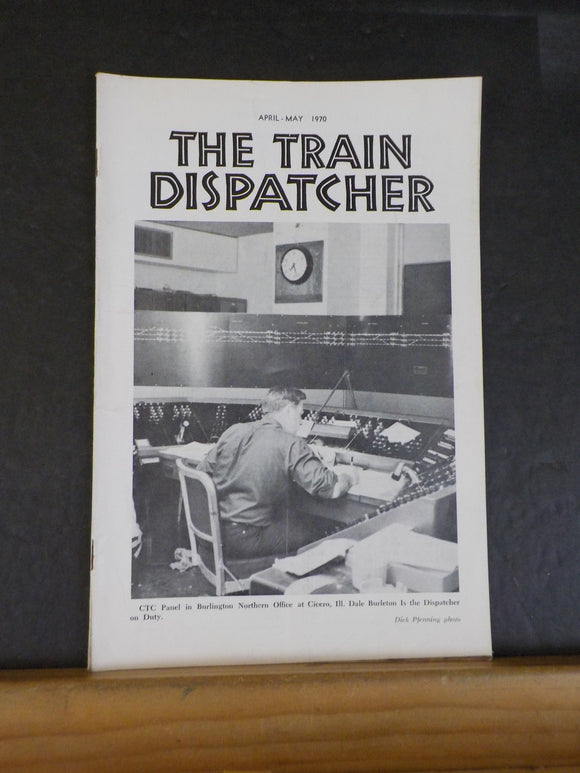 Train Dispatcher 1970 April-May Recent Board Awards – RailroadTreasures