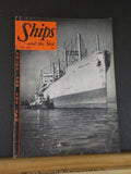 Ships and the Sea 1954 Fall V4 # 2 Old Fall River Line Short Rte to Baltimore