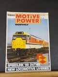 Motive Power Monthly 1988 June Speedlink ’88 Duties New Locomotive Liveries