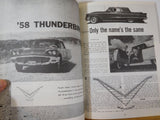 Thunderbird 1958-1963 Road Tests Consumer Analysis Specifications SC