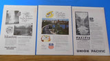 Ads Union Pacific Railroad Lot #46 Advertisements from various magazines (10)