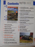 Model Railroader Magazine 2009 June How to light a layout scene Track plan